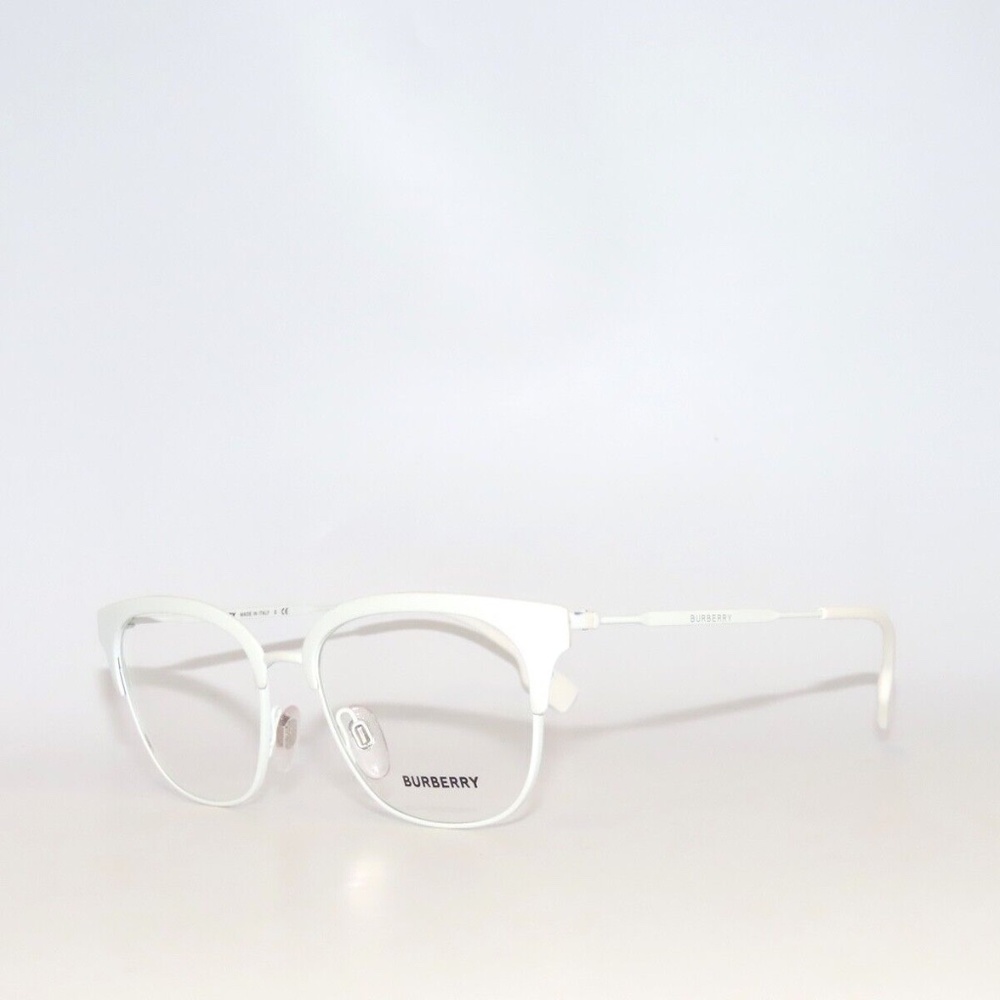 Burberry 1334 1291 52 Matte White Eyeglasses BE1334